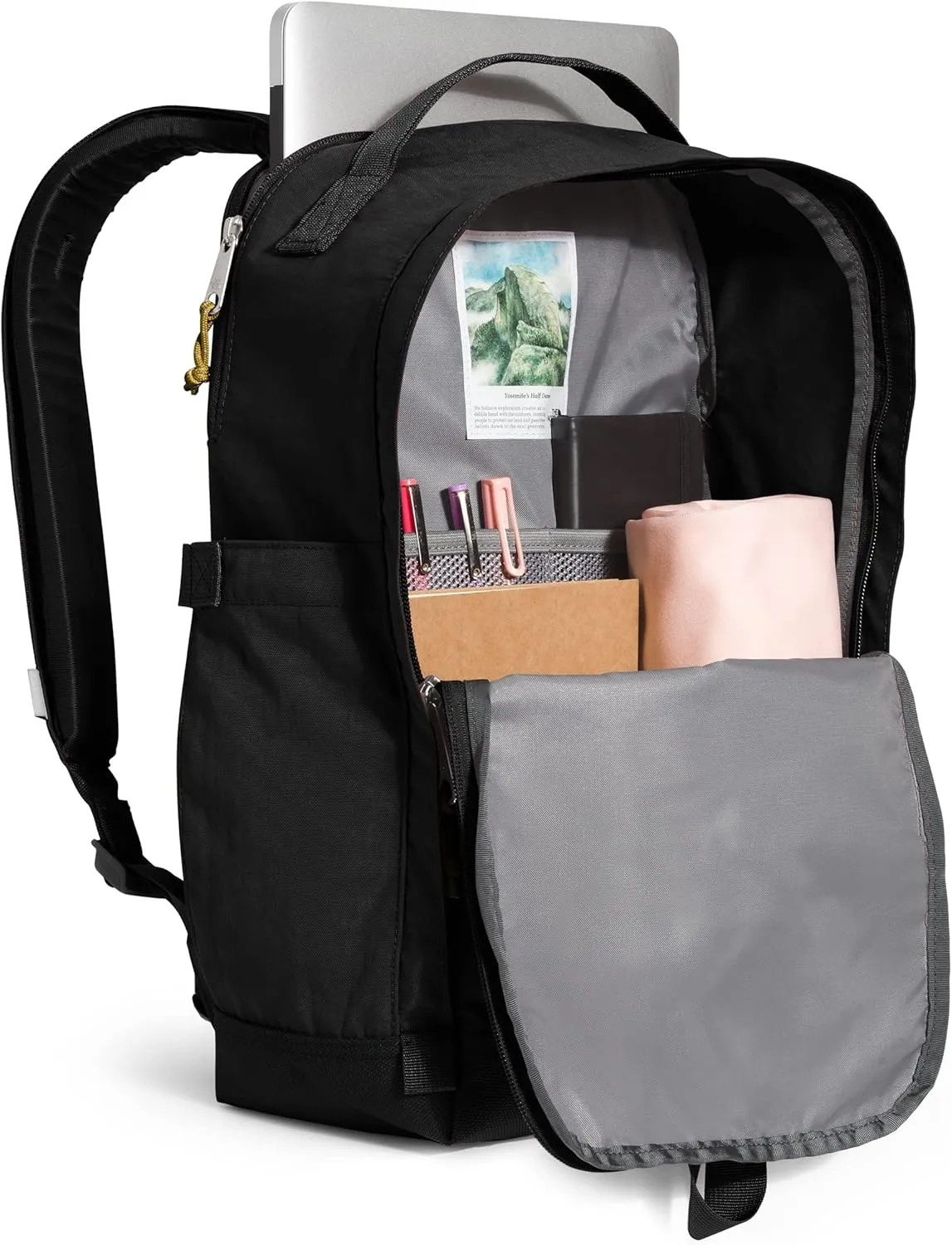 THE NORTH FACE Berkeley Daypack, TNF Black/Mineral Gold, One Size