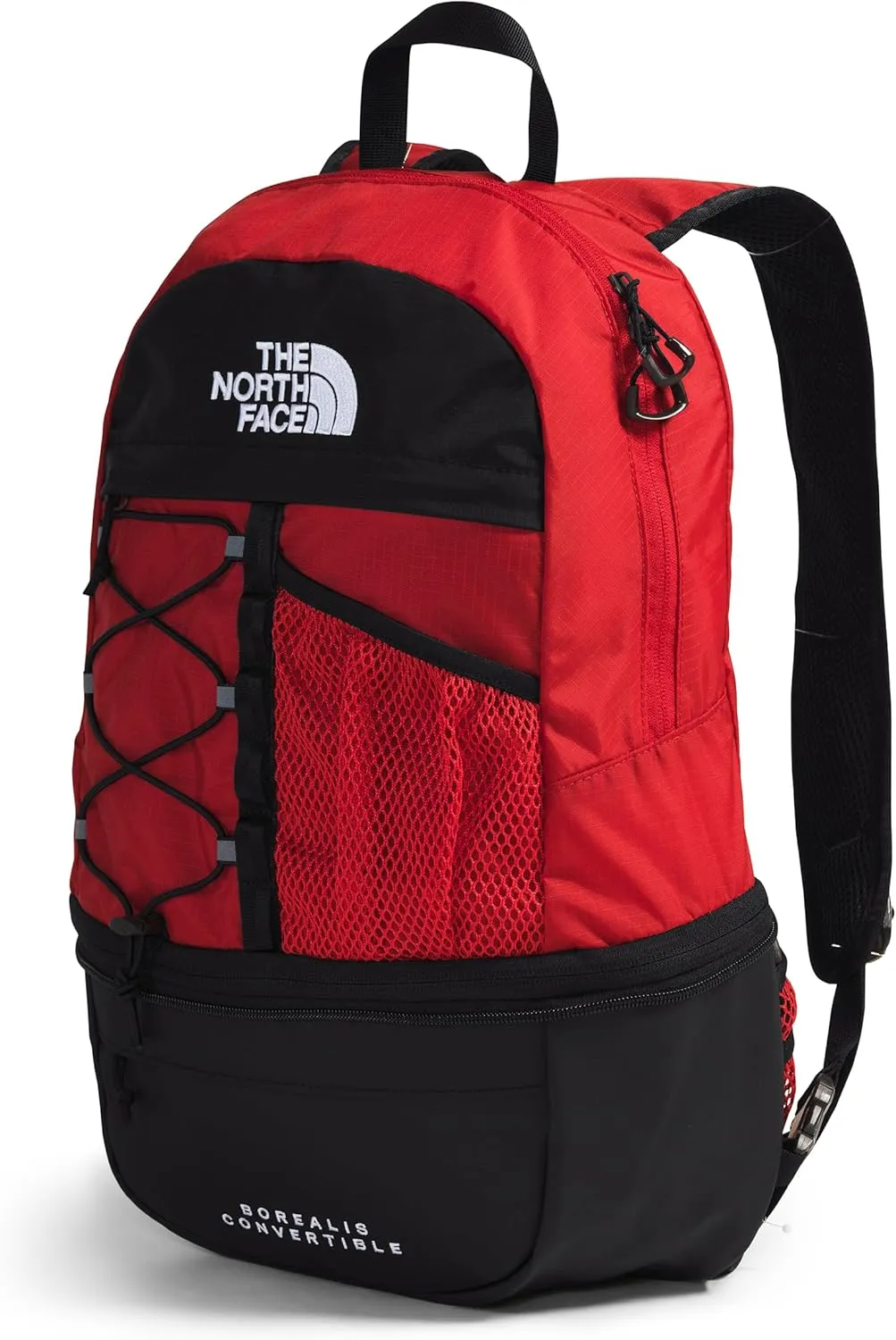 THE NORTH FACE Borealis Convertible Pack, TNF Red/TNF Black, One Size