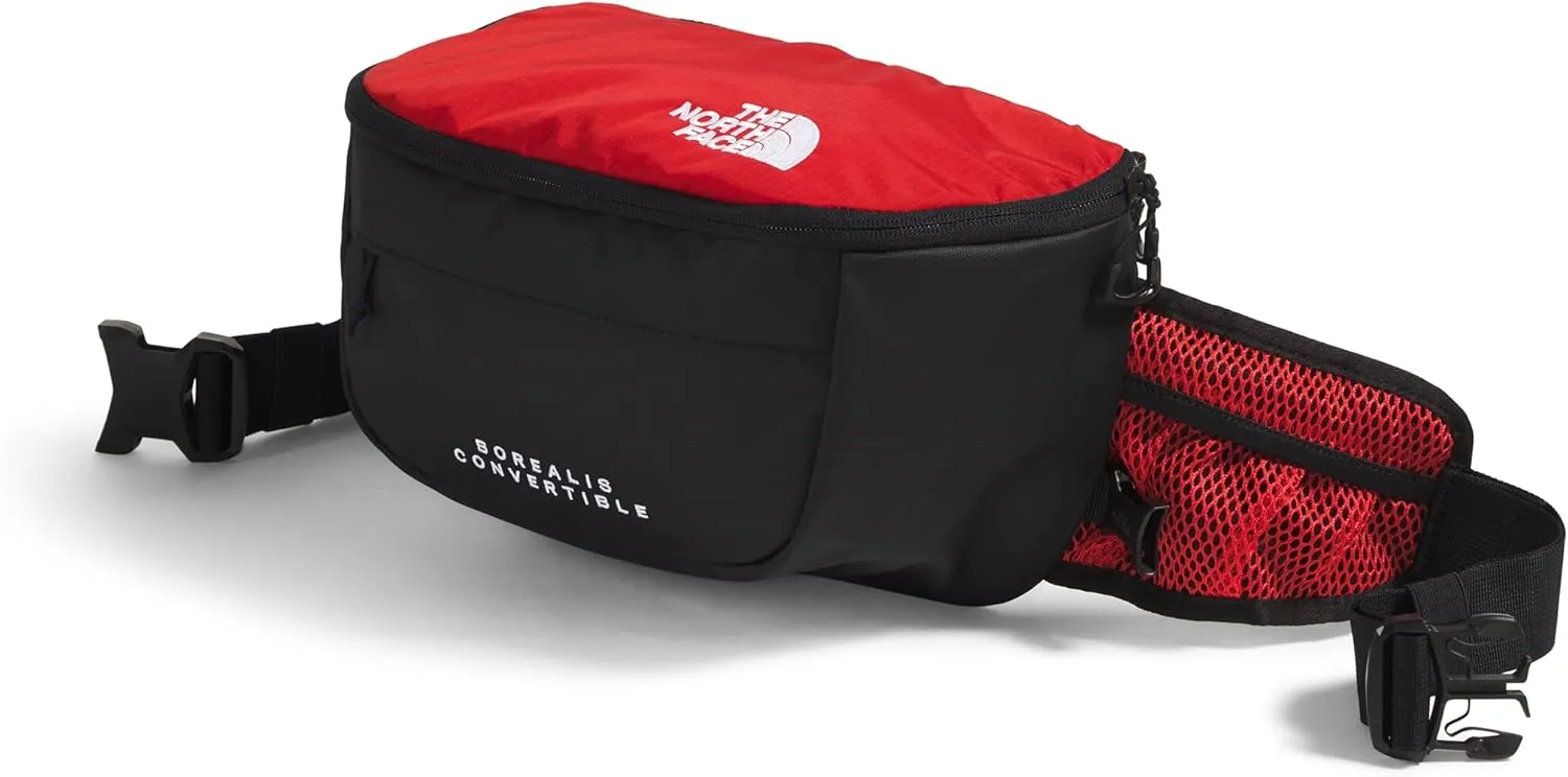 THE NORTH FACE Borealis Convertible Pack, TNF Red/TNF Black, One Size