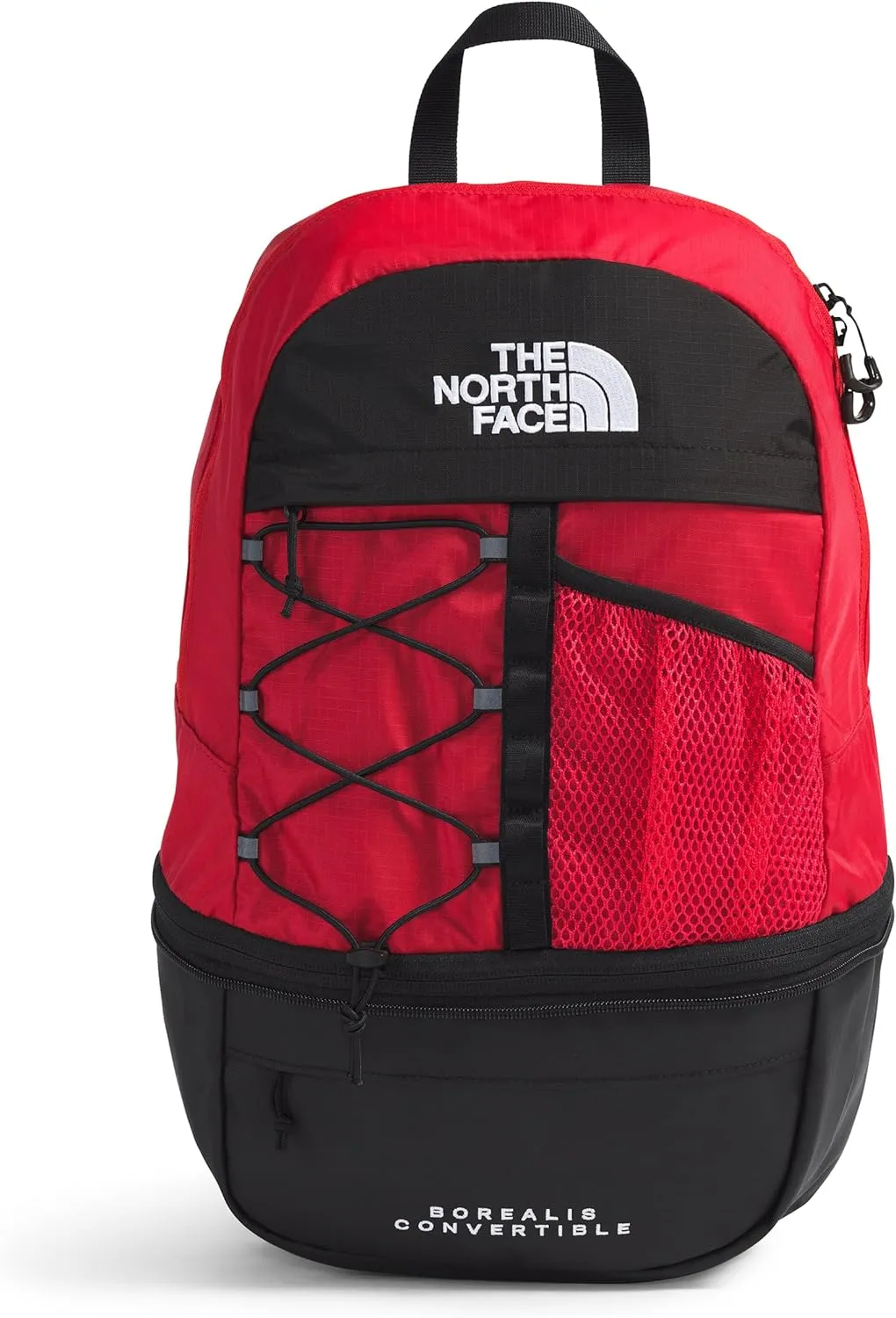THE NORTH FACE Borealis Convertible Pack, TNF Red/TNF Black, One Size