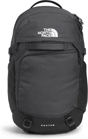 THE NORTH FACE Router Everyday Laptop Backpack, Asphalt Grey Light Heather/TNF Black-NPF, One Size