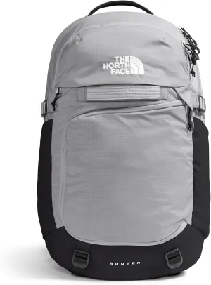 THE NORTH FACE Router Everyday Laptop Backpack, Meld Grey/TNF Black-NPF, One Size