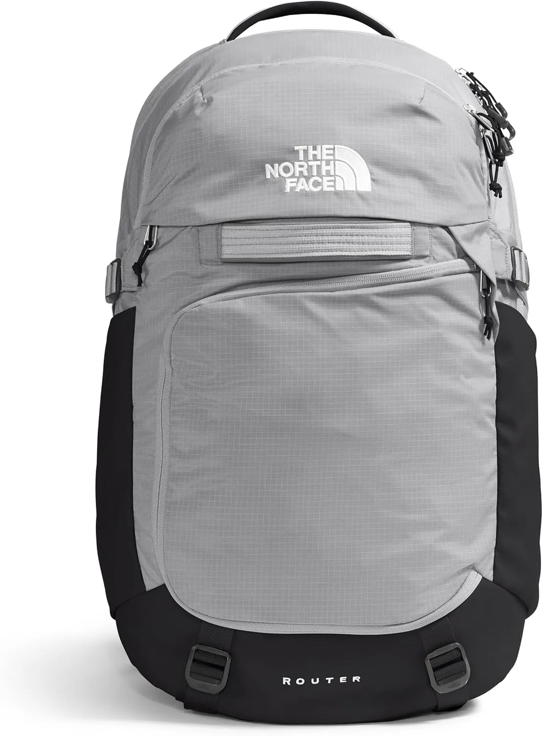 THE NORTH FACE Router Everyday Laptop Backpack, Meld Grey/TNF Black-NPF, One Size