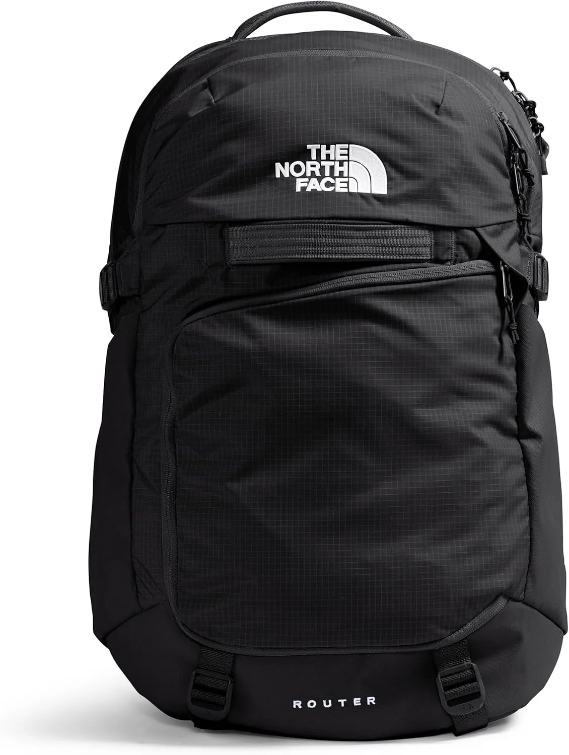 THE NORTH FACE Router Everyday Laptop Backpack, TNF Black/TNF Black-NPF, One Size