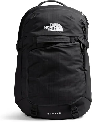 THE NORTH FACE Router Everyday Laptop Backpack, TNF Black/TNF Black-NPF, One Size