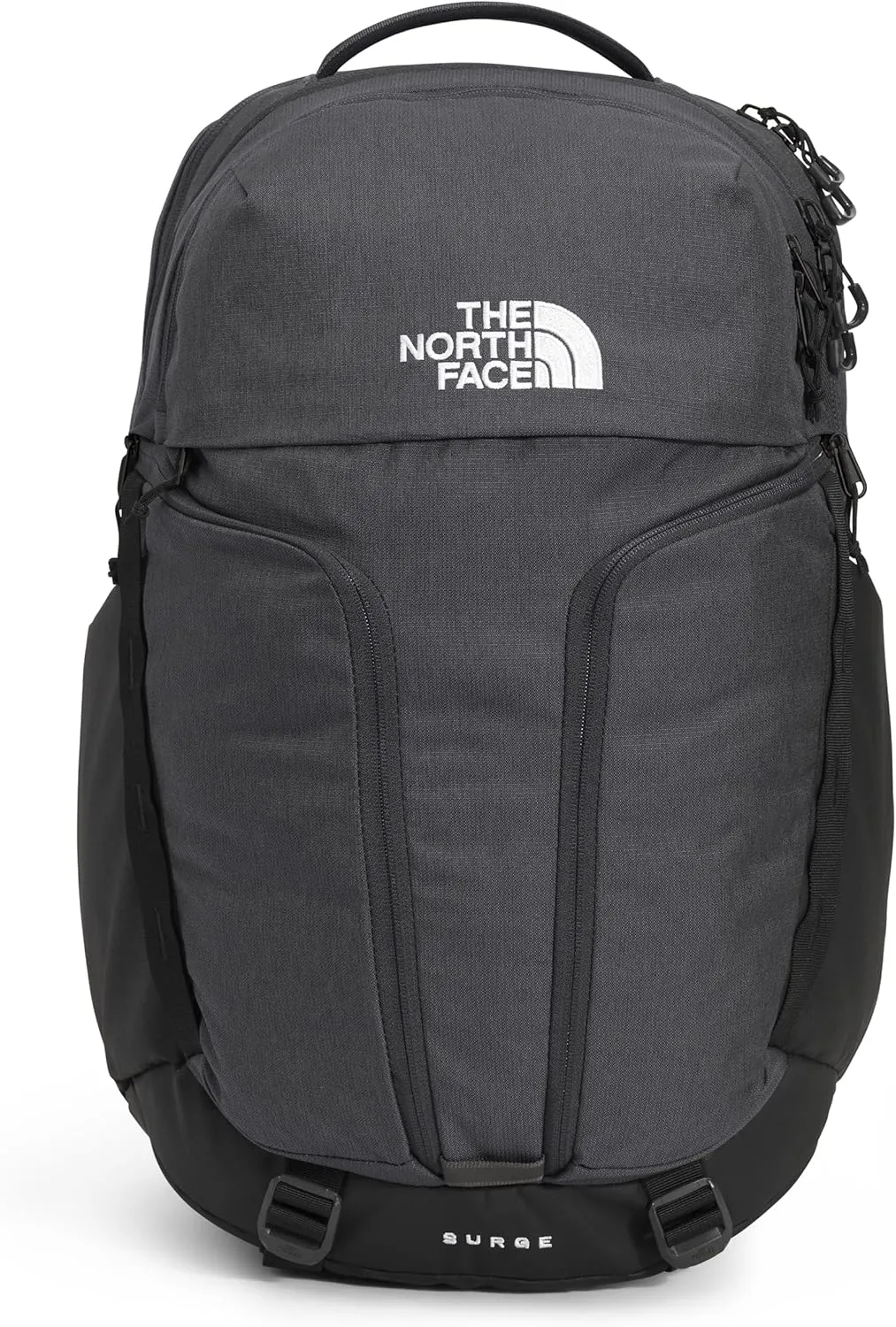 THE NORTH FACE Surge Commuter Laptop Backpack, Asphalt Grey Light Heather/TNF Black-NPF, One Size