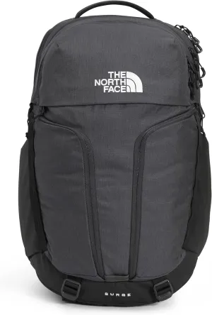 THE NORTH FACE Surge Commuter Laptop Backpack, Asphalt Grey Light Heather/TNF Black-NPF, One Size