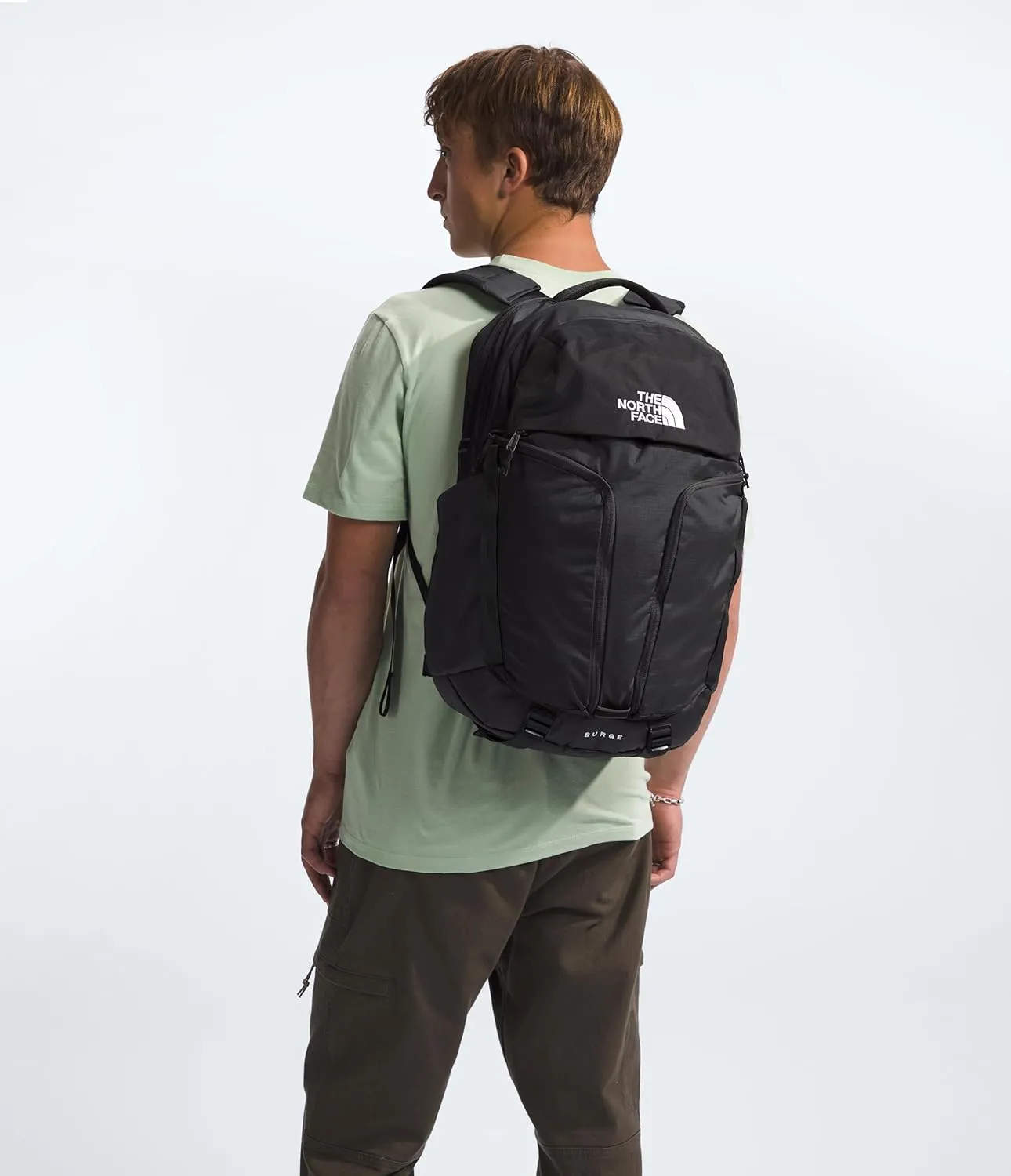THE NORTH FACE Surge Commuter Laptop Backpack, TNF Black/TNF Black-NPF, One Size