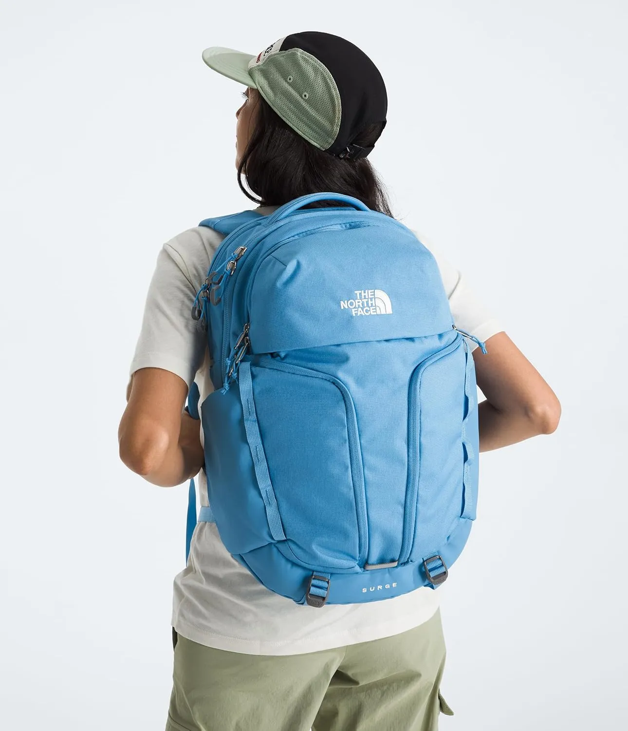 THE NORTH FACE Women's Surge Commuter Laptop Backpack, Dark Cornflower Dark Heather, One Size