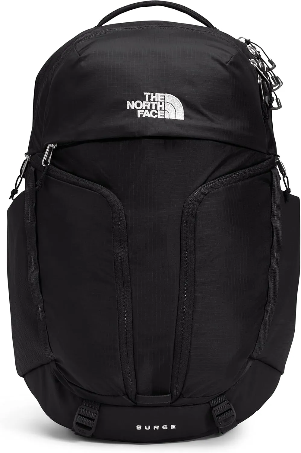 THE NORTH FACE Women's Surge Commuter Laptop Backpack, TNF Black/TNF Black, One Size