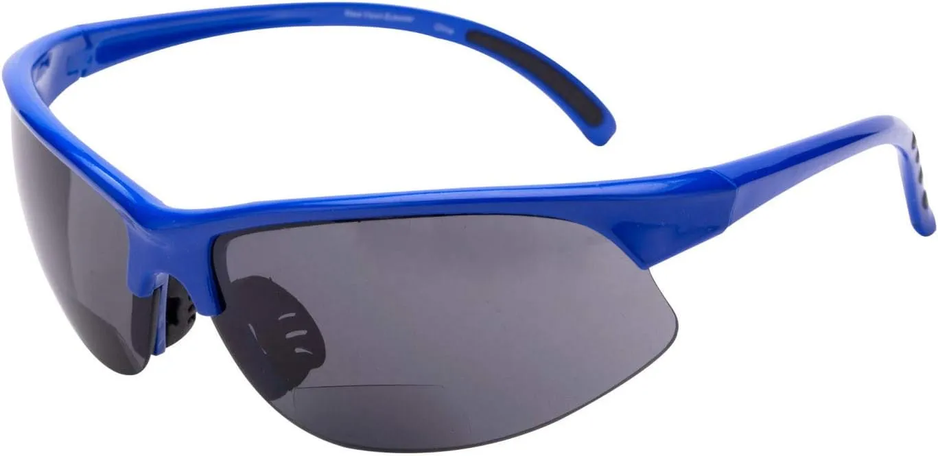 'The Wind Breaker' Lightweight Sport Wrap Polarized Bifocal Sunglasses for Men and Women