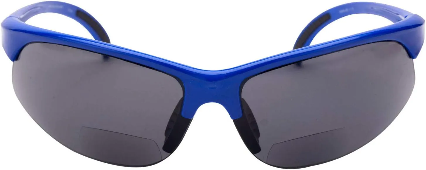 'The Wind Breaker' Lightweight Sport Wrap Polarized Bifocal Sunglasses for Men and Women