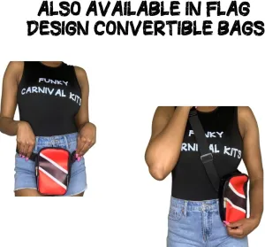 Thigh Bag| Leg Harness Bag| Crossbody Bag| Waist Pouch Rave Bag for Women Hiking Travel Fanny Pack with Adjustable Straps| Holographic Unisex Phone holder bag Convertible 4 in1 design (Green)