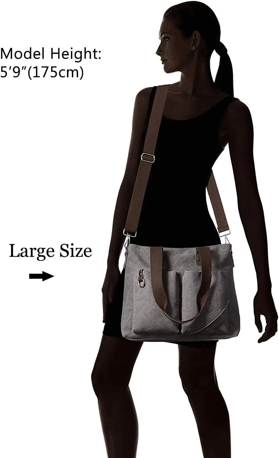 ToLFE Women Top Handle Satchel Handbags Tote Purse Shoulder Bag