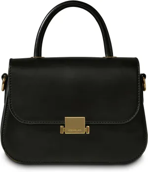 Top Handle Bag for Women Vintage Shoulder ToteBag Envelope Purse Handbags Satchel EveningBags Fashion Crossbody HoboBag Detachable Strap Shoulder, Black