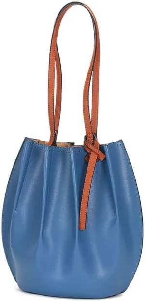 Top Handle Handbag with Inner Pocket Shoulder Purse Wallet for Travel Women’s Tote Genuine Leather Bucket Retro