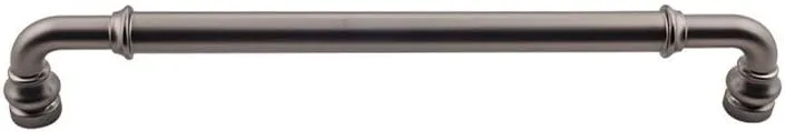 Top Knobs - TK889AG - Brixton Appliance Pull 12" - Ash Gray - Devon Collection