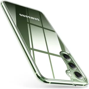 TORRAS Diamond Clear Designed for Samsung Galaxy S23 Case [Never Yellowing] [Military Grade Anti-Drop], Hard PC Back & Flexible Bumper Phone Case for Samsung S23 6.1 inch 2023, Crystal Clear