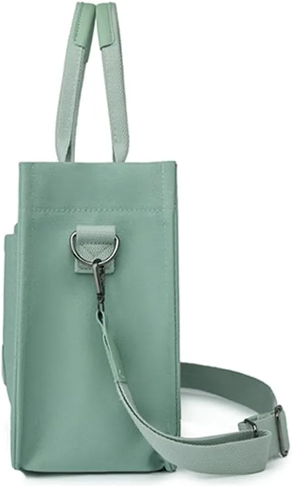 Tote Bag for Women Fashion Corduroy Handbags Casual Hobo Messenger Bag Canvas Shoulder Bag with Multi-pocket