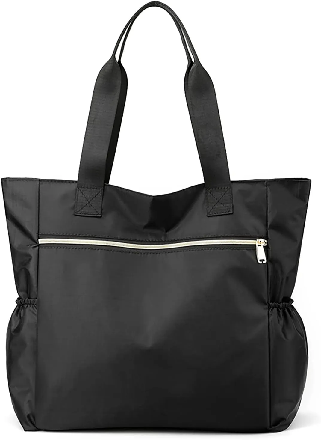 Tote Bag For Women Large Lightweight Nylon Shoulder Handbags And Travel Work Purse Wheeled Tote Bags