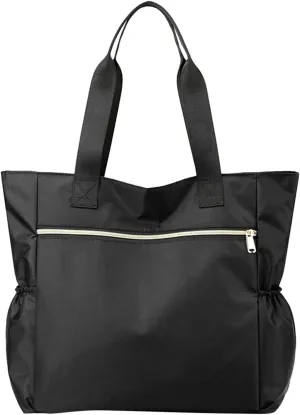 Tote Bag For Women Large Lightweight Nylon Shoulder Handbags And Travel Work Purse Wheeled Tote Bags