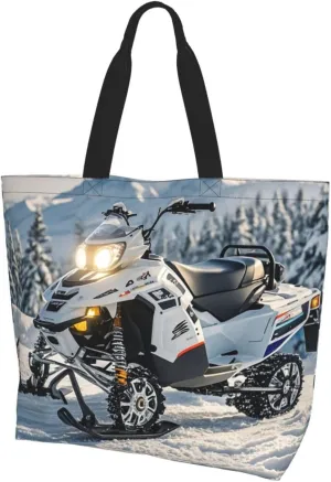 Tote Bag for Women Sunflower Field Sunset Grocery Bag Foldable Shopping Bags Reusable Large Tote Bag