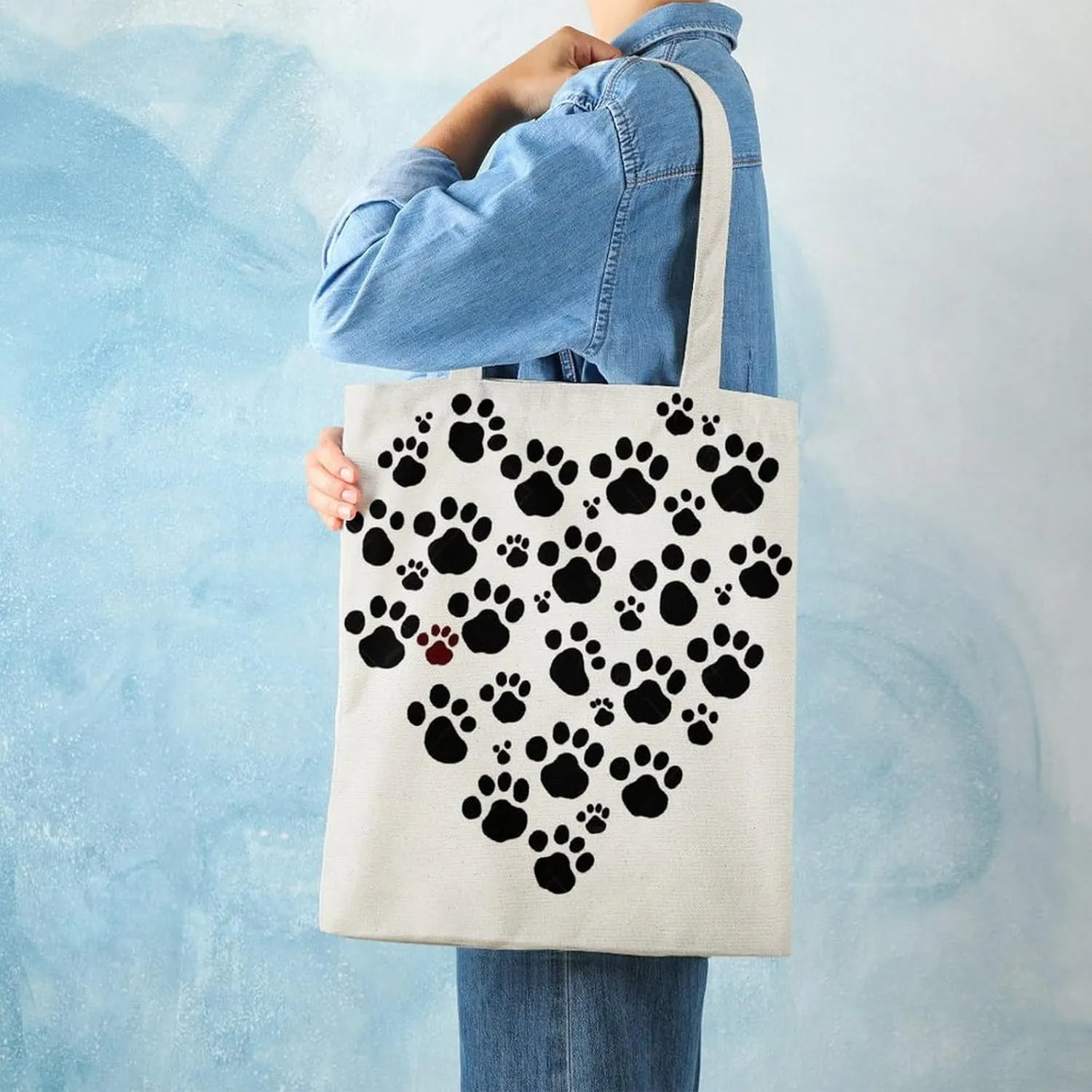 Tote Bag Laptop Handbag Elk In The Meadow Grocery Bag Canvas Shoulder Bag Crossbody Bag for Travel