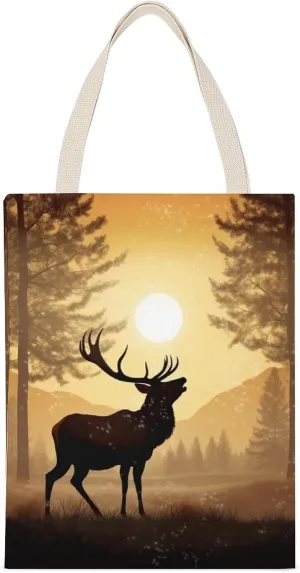 Tote Bag Laptop Handbag Flamingo Palm Trees Leaf Grocery Bag Canvas Shoulder Bag Crossbody Bag for Travel