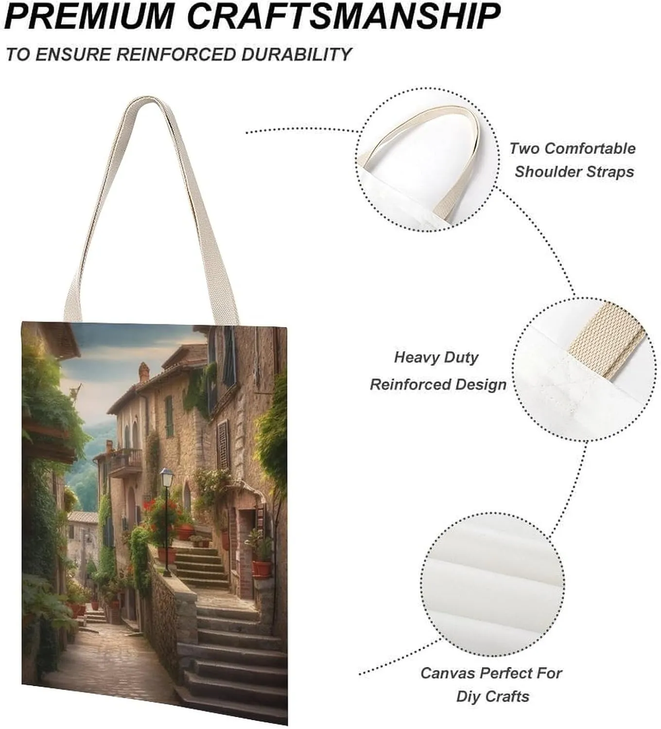 Tote Bag Laptop Handbag Harp Seal Painting Grocery Bag Canvas Shoulder Bag Crossbody Bag for Travel