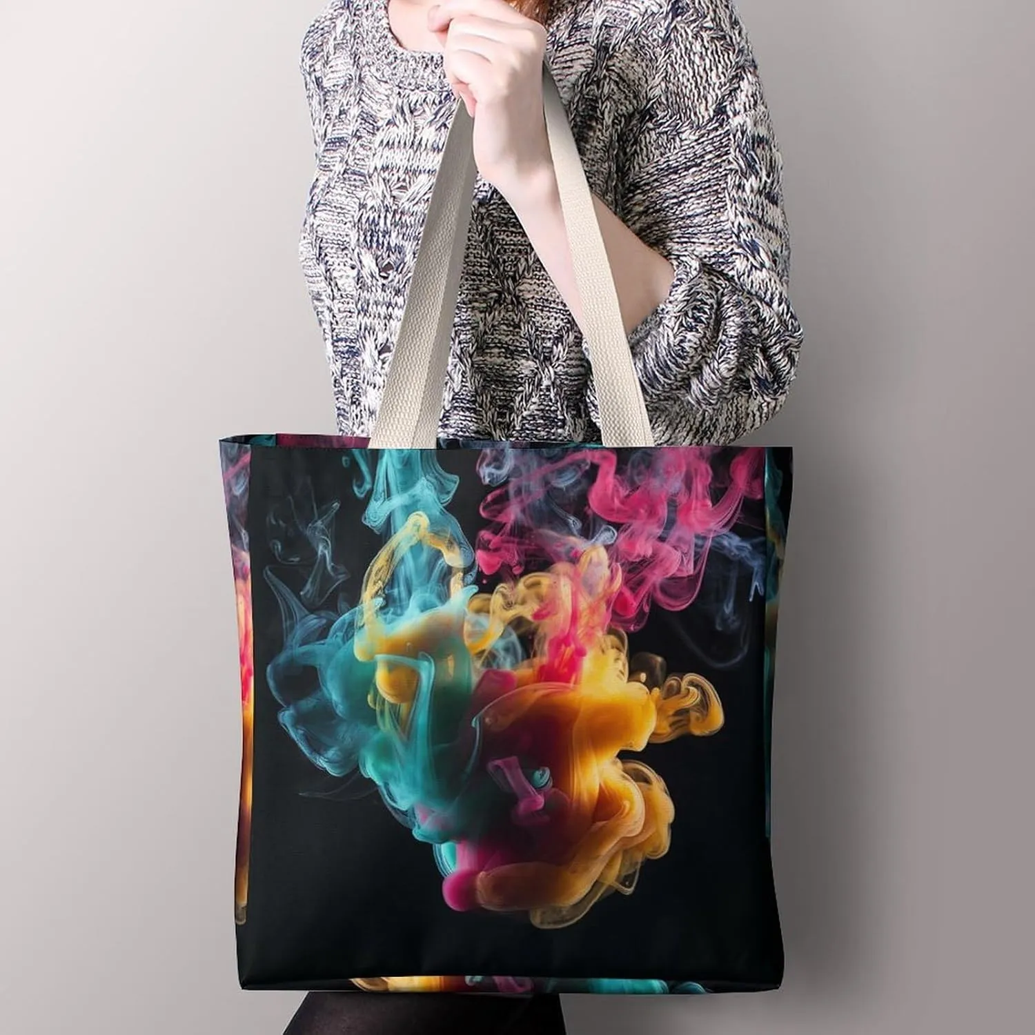 Tote Bag Laptop Handbag I Love Penguins Grocery Bag Canvas Shoulder Bag Crossbody Bag for Travel