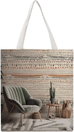 Tote Bag Laptop Handbag Peach Flowers Grocery Bag Canvas Shoulder Bag Crossbody Bag for Travel