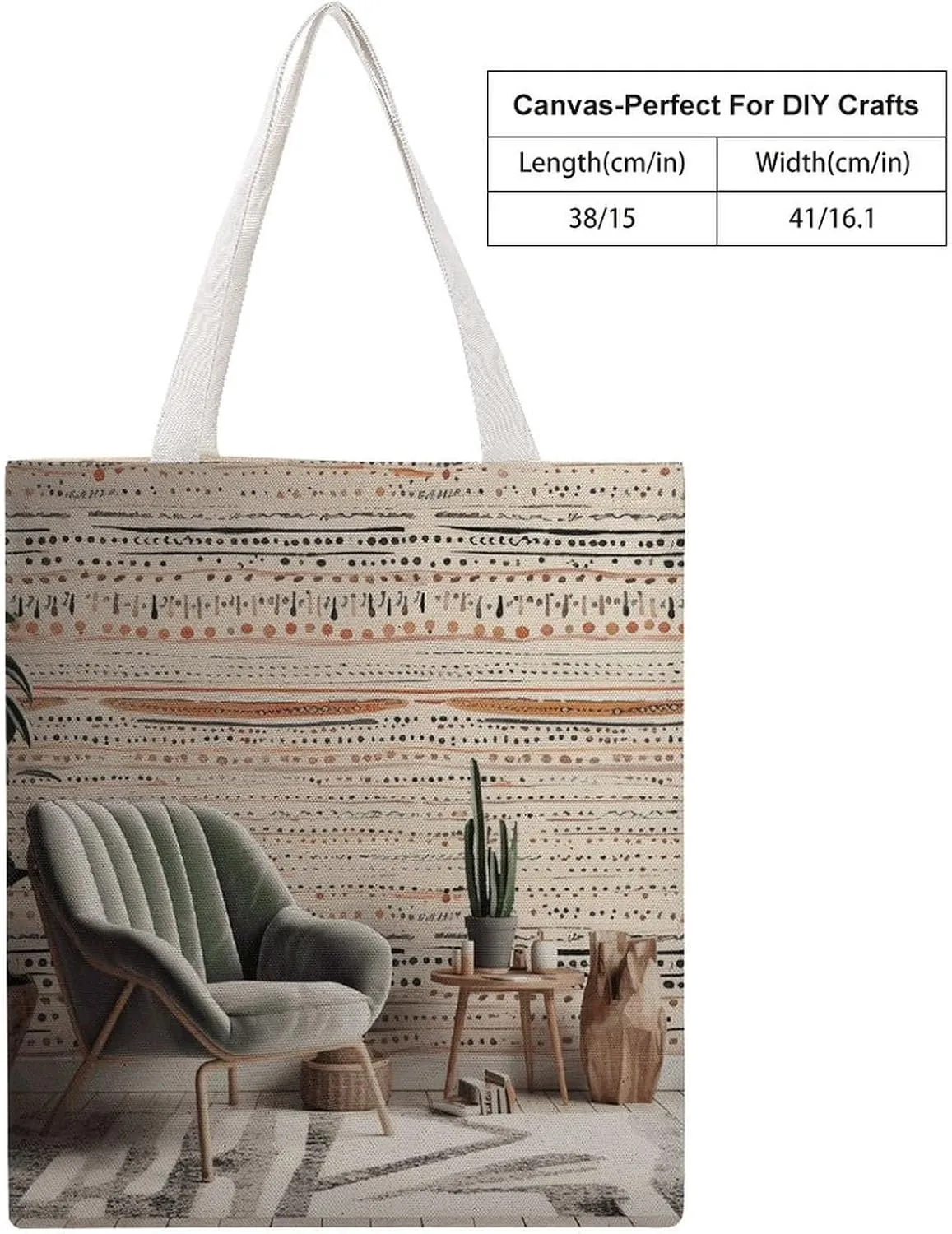 Tote Bag Laptop Handbag Peach Flowers Grocery Bag Canvas Shoulder Bag Crossbody Bag for Travel