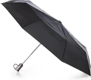 totes Titan Portable Travel Umbrella – Windproof, Waterproof, Strong, Compact Umbrella – Perfect for the Car, Backpack, and On-the-Go