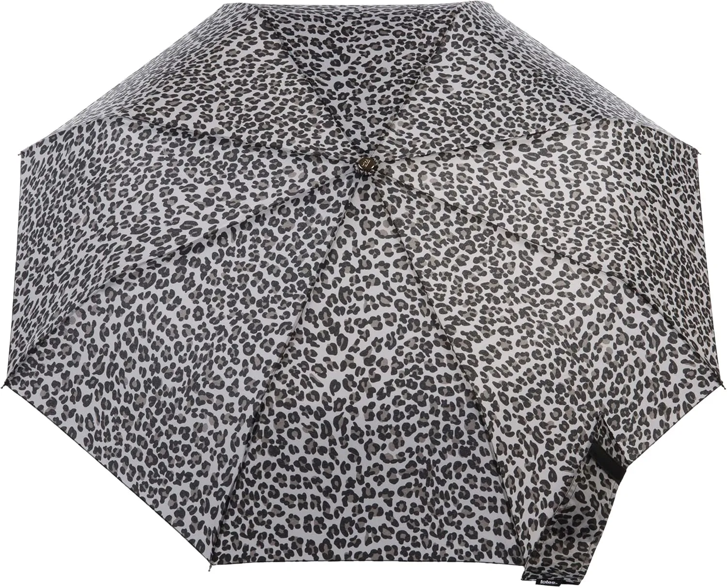 totes Titan Portable Travel Umbrella – Windproof, Waterproof, Strong, Compact Umbrella – Perfect for the Car, Backpack, and On-the-Go