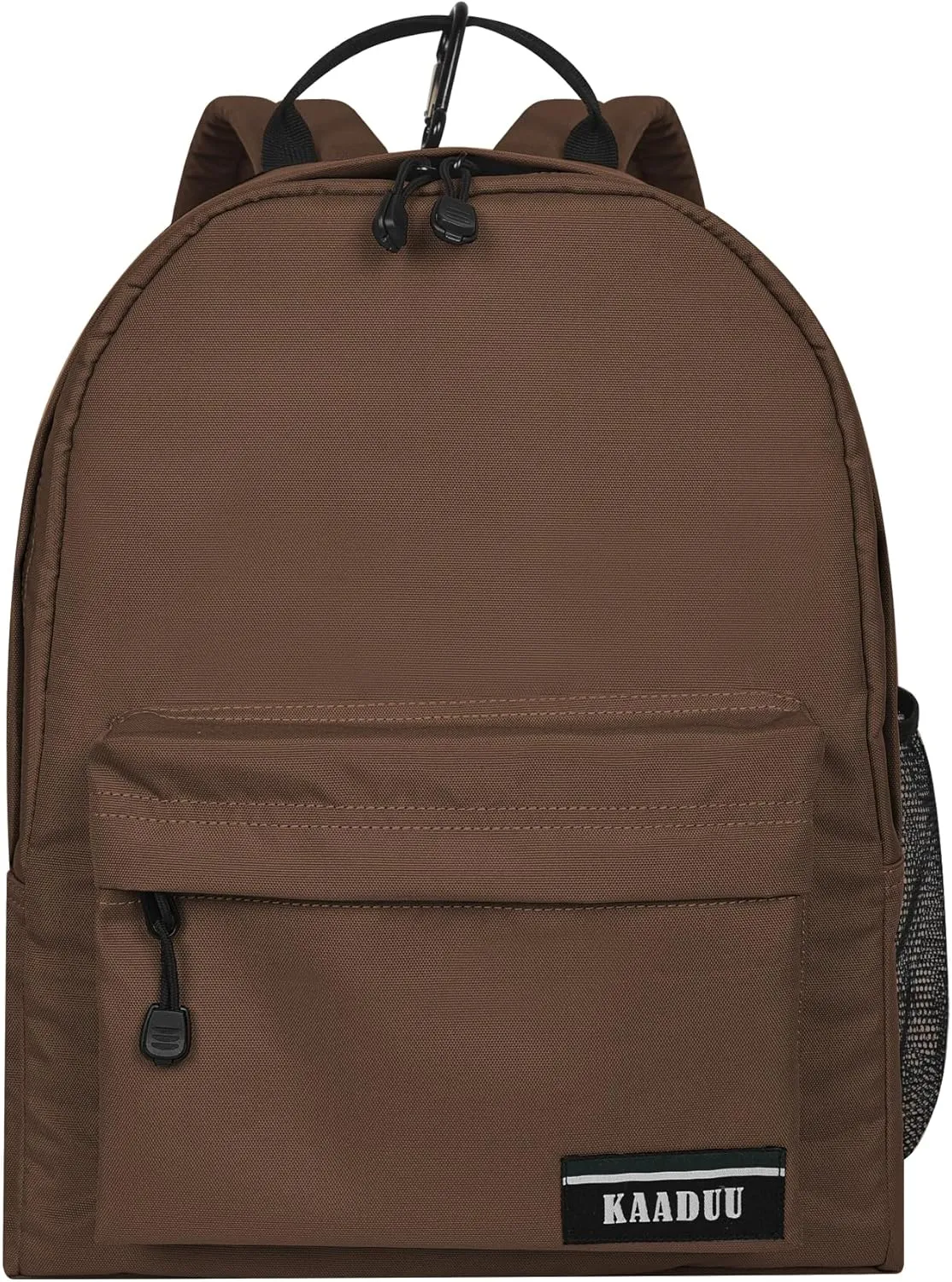 TRAVEL BACKPACK LIGHTWEIGHT CASUAL DAYPACK GYM BACKPACK LAPTOP BACKPACK SPORT BACKPACK RUCKSACK CAMPING BACKPACK 16.5” (Brown)