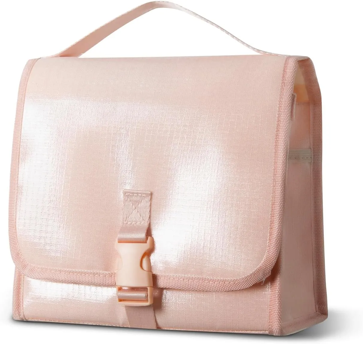 Travel Toiletry Bag for Women Portable Waterproof Cosmetic Makeup Bag Organizer for Container Toiletries (pink)
