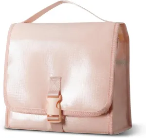 Travel Toiletry Bag for Women Portable Waterproof Cosmetic Makeup Bag Organizer for Container Toiletries (pink)