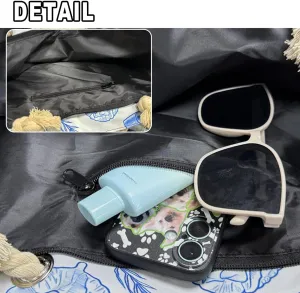 Travel Tote Bag Canvas Handbags for Women, Casual Large Purse Satchel Zipper Shoulder Daily Use Bags