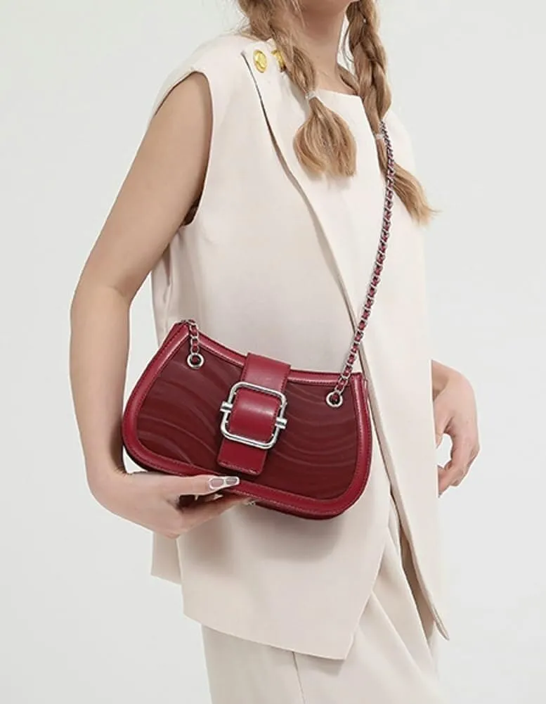 Trendy 2025 Vegan Leather Shoulder Bag for Women: Y2k Crossbody Hobo Tote with Top Handle Satchel Style