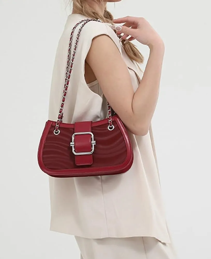 Trendy 2025 Vegan Leather Shoulder Bag for Women: Y2k Crossbody Hobo Tote with Top Handle Satchel Style
