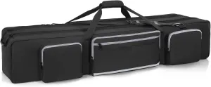 Tripod Bag Heavy Duty Tripod Carrying Case With Padded Divider Light Stand Bag Dual Zipper Tripod Case For Tripods、Monopods, Speaker Stands, Gear, Mic Stand, Tent Pole