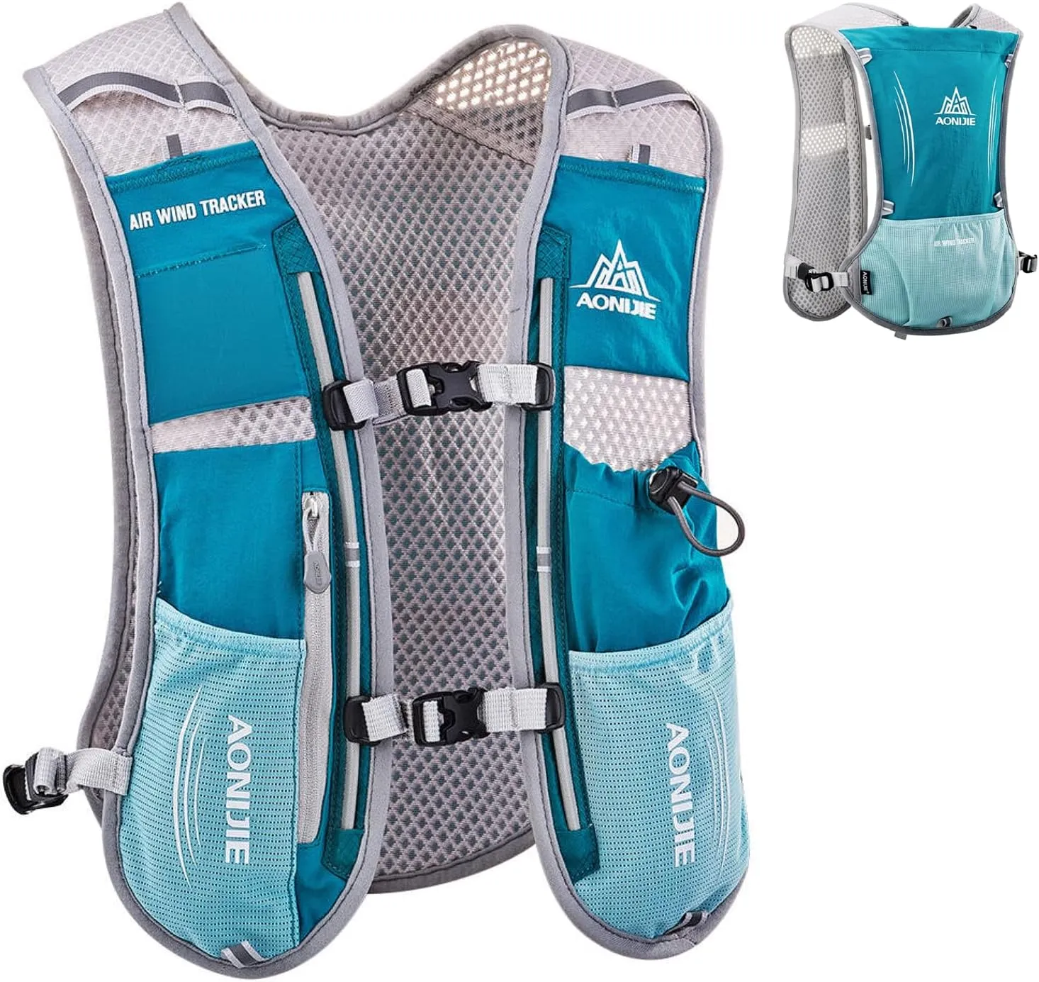 TRIWONDER Hydration Pack Backpack 5L Marathoner Running Race Hydration Vest