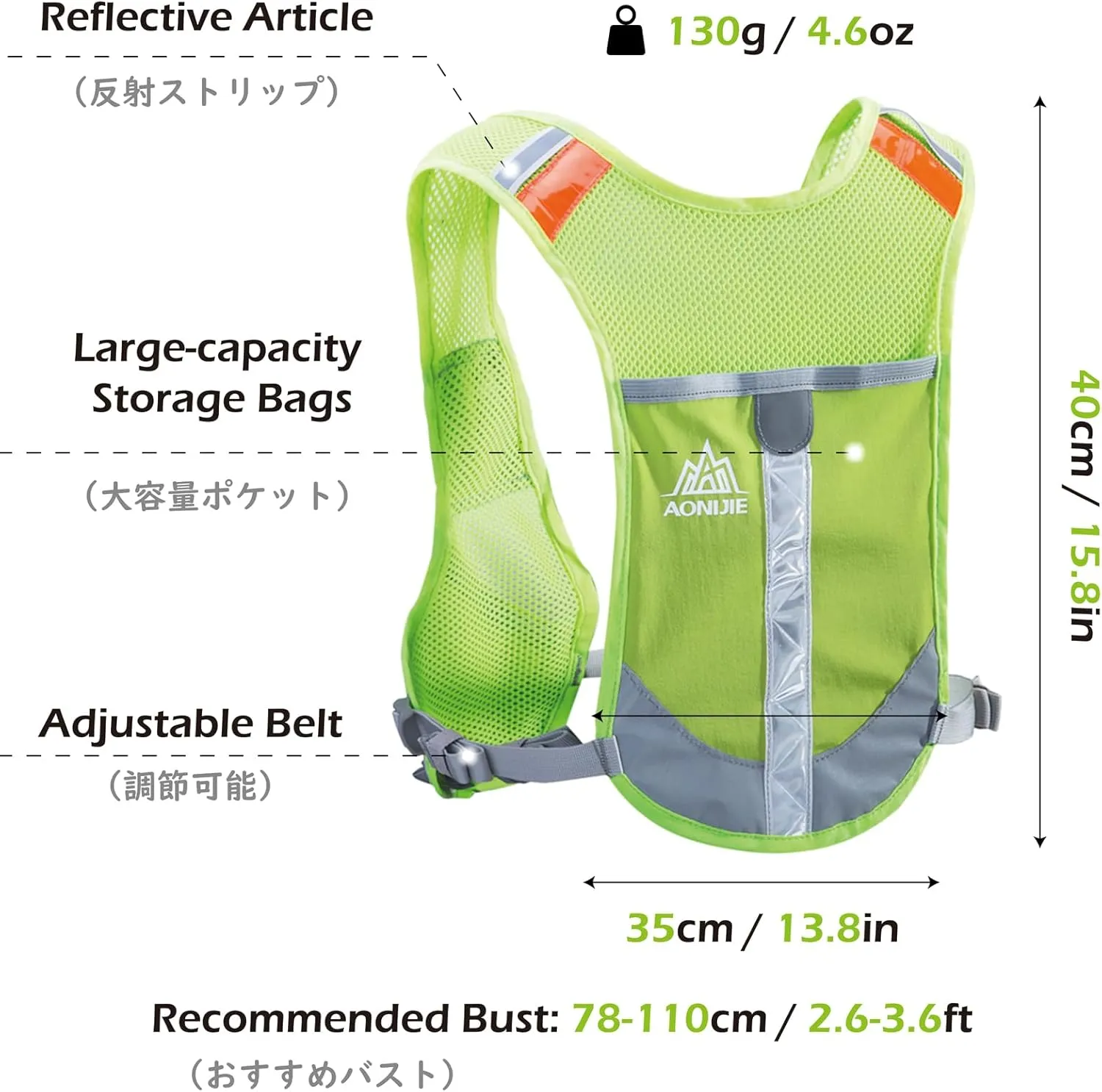 TRIWONDER Running Hydration Vest Water Pack Backpack for Women Men 5.5L 5L Runner Trail Race Marathon Cycling Hiking Jogging