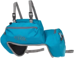 Tucker Day Tripper Durable Water-Resistant Fleece-Lined Foam-Padded Western Trail Horseback Riding Equestrian Gear Storage Cantle Bag, Double Compression Attachment, 3 Pouches