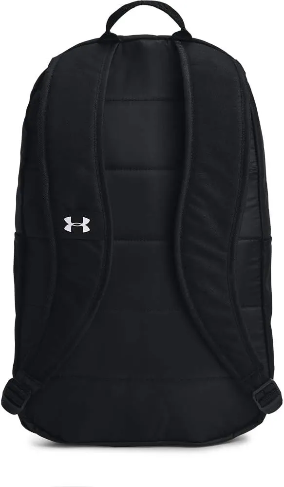 Under Armour Halftime Backpack, Black (001)/White, One Size Fits All