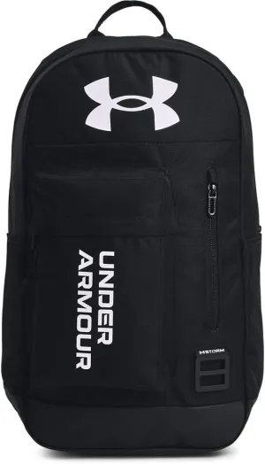 Under Armour Halftime Backpack, Black (001)/White, One Size Fits All