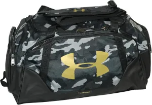 Under Armour Unisex Adult UA Undeniable 3.0 Small Duffel Bag (Black/Gold 008)