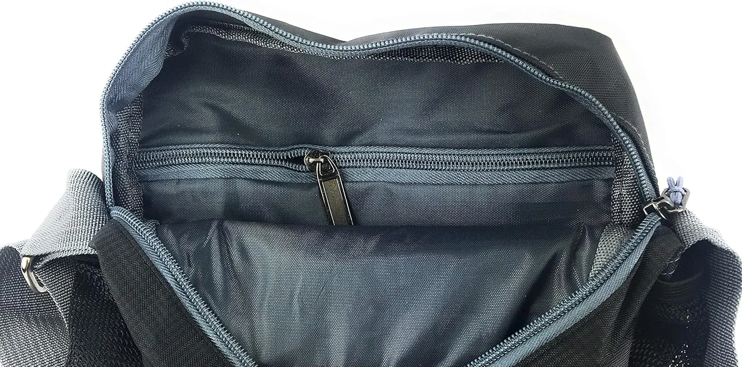 Unisex Excursion Organizer Shoulder Bag Day Pack (Blue)