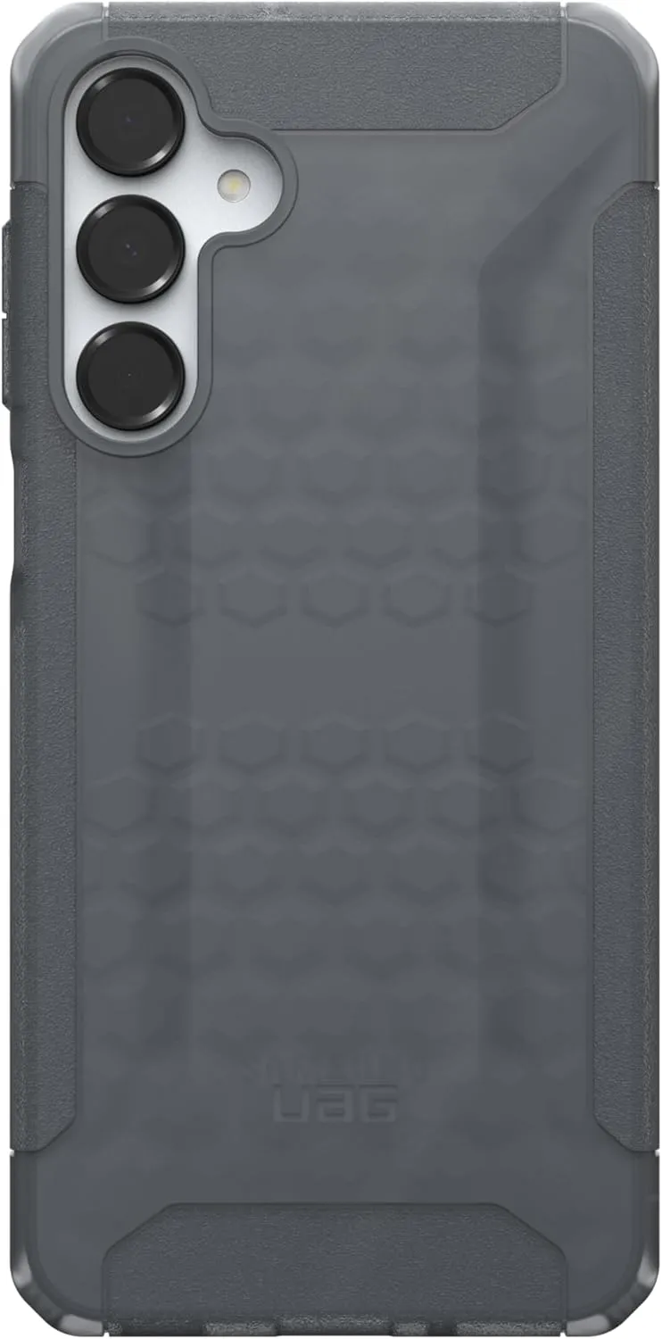 URBAN ARMOR GEAR UAG Designed for Samsung Galaxy A16 5G SM-A166 Scout Case, Transparent Clear Rugged Heavy Duty Shockproof Anti-Slip Military Grade Protective Cover, Ash