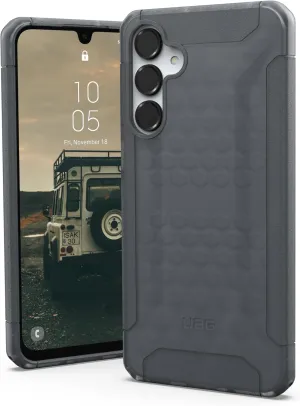 URBAN ARMOR GEAR UAG Designed for Samsung Galaxy A16 5G SM-A166 Scout Case, Transparent Clear Rugged Heavy Duty Shockproof Anti-Slip Military Grade Protective Cover, Ash